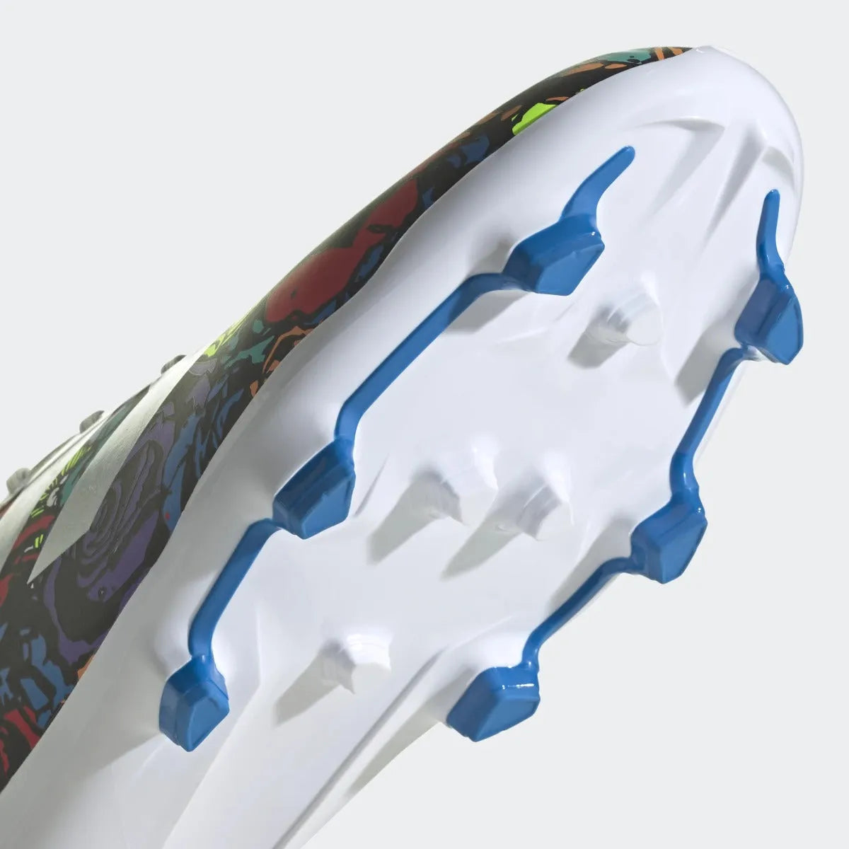 adidas GameMode FG - White-Silver-Blue (Detail 2)