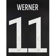 Germany 2021/22 Away Werner #11 Jersey Name Set