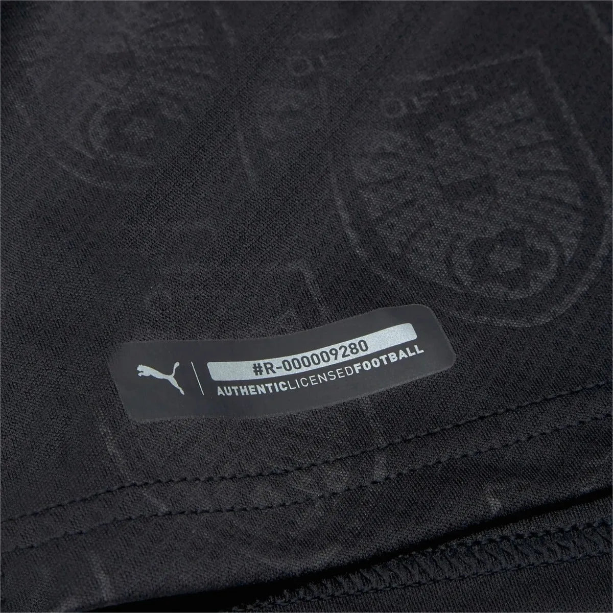 Puma 2021-22 Austria Away Jersey - Black (Detail 1)