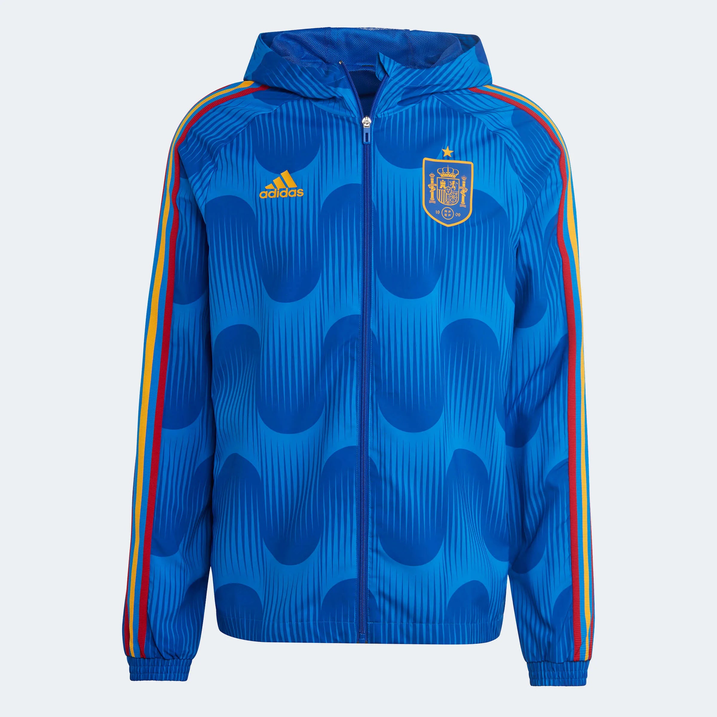 adidas 2022-23 Spain DNA Windbreaker - Blue (Front)