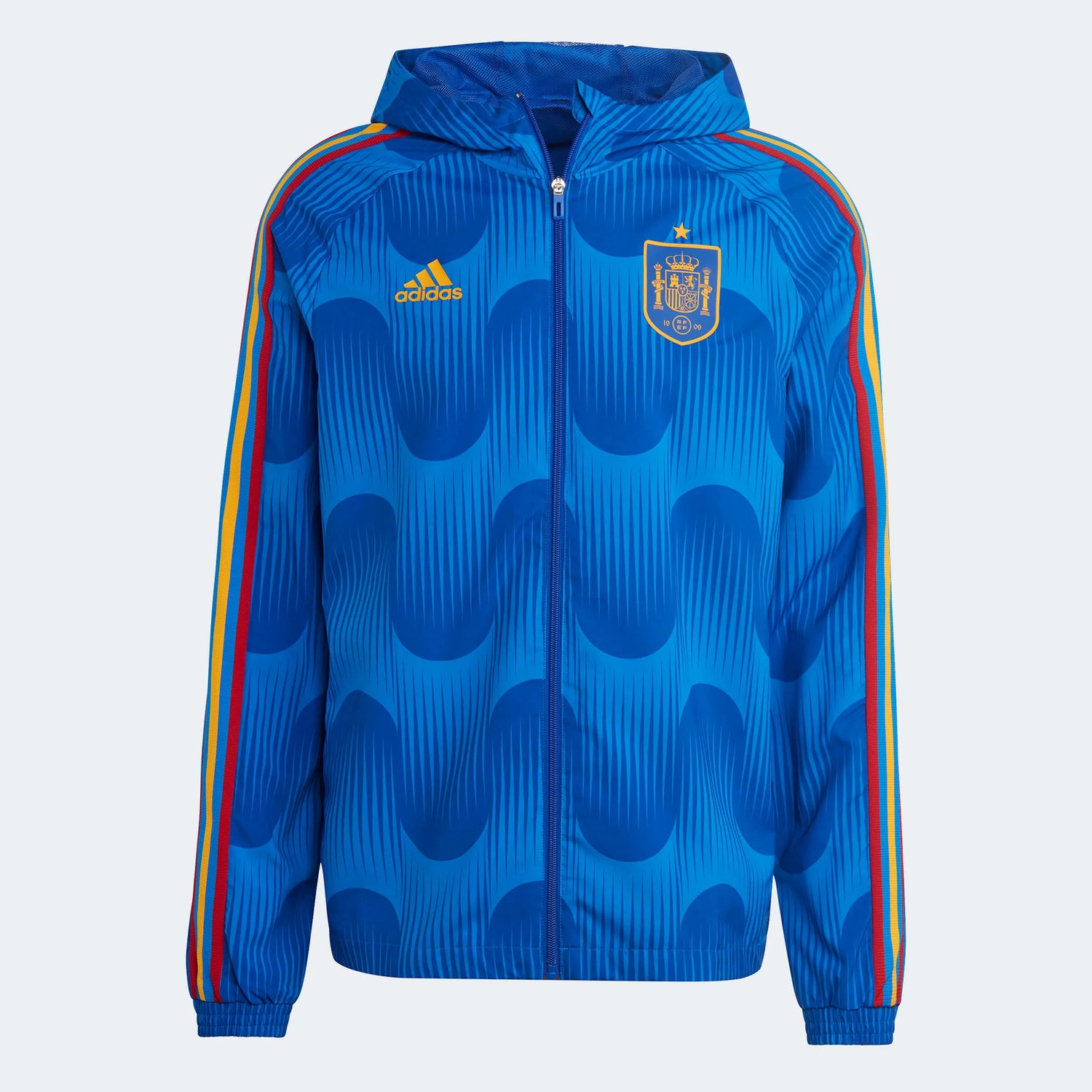 adidas 2022 23 Spain DNA Windbreaker Blue