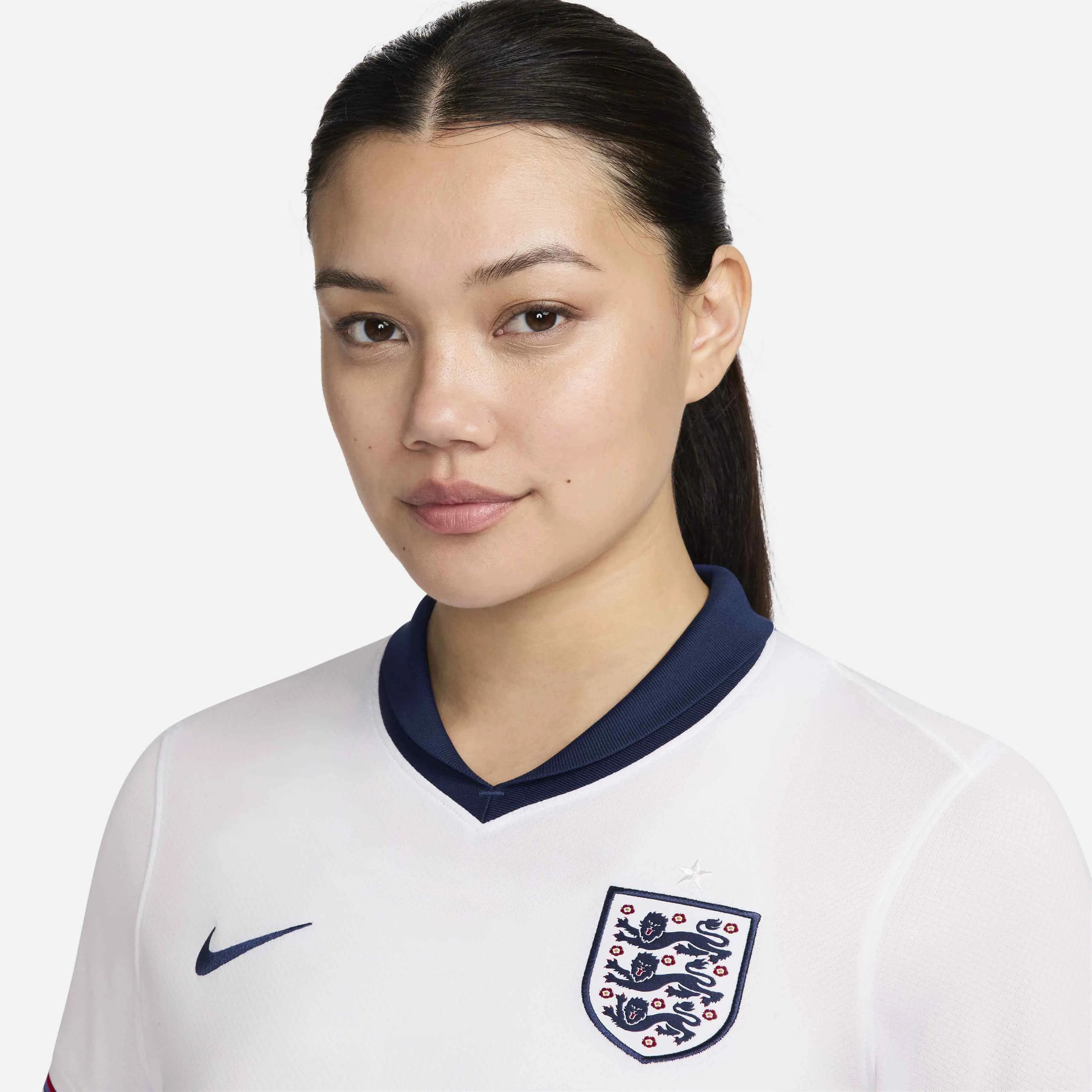 Nike 2024-25 England Women's Stadium Home Jersey (Detail 1)