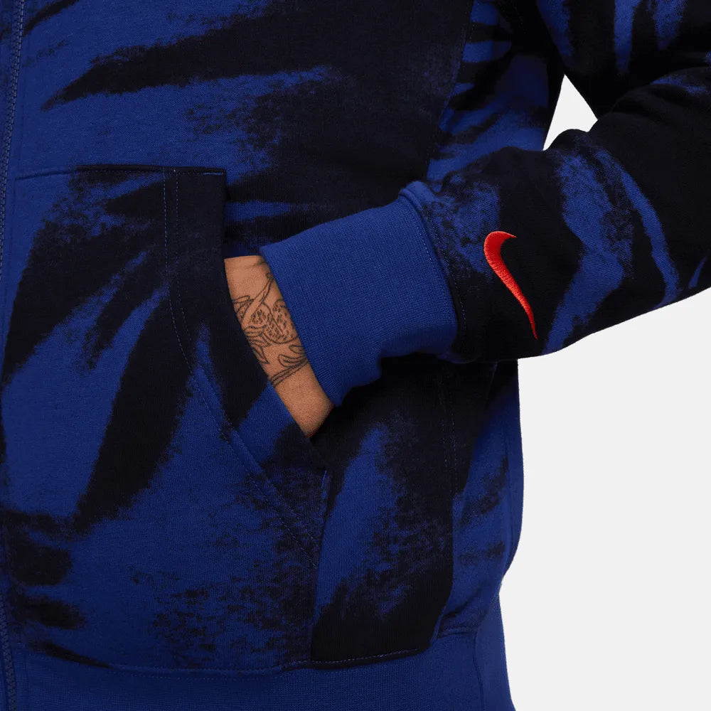 Nike 2022-23 Netherlands Fleece Full-Zip Hoodie (Detail 2)
