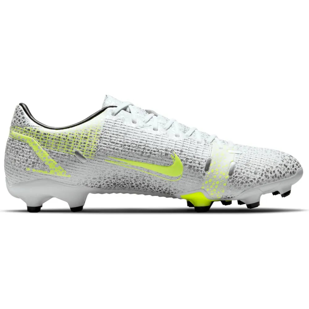 Nike Vapor 14 Academy FG-MG - White-Grey-Volt (Side 2)