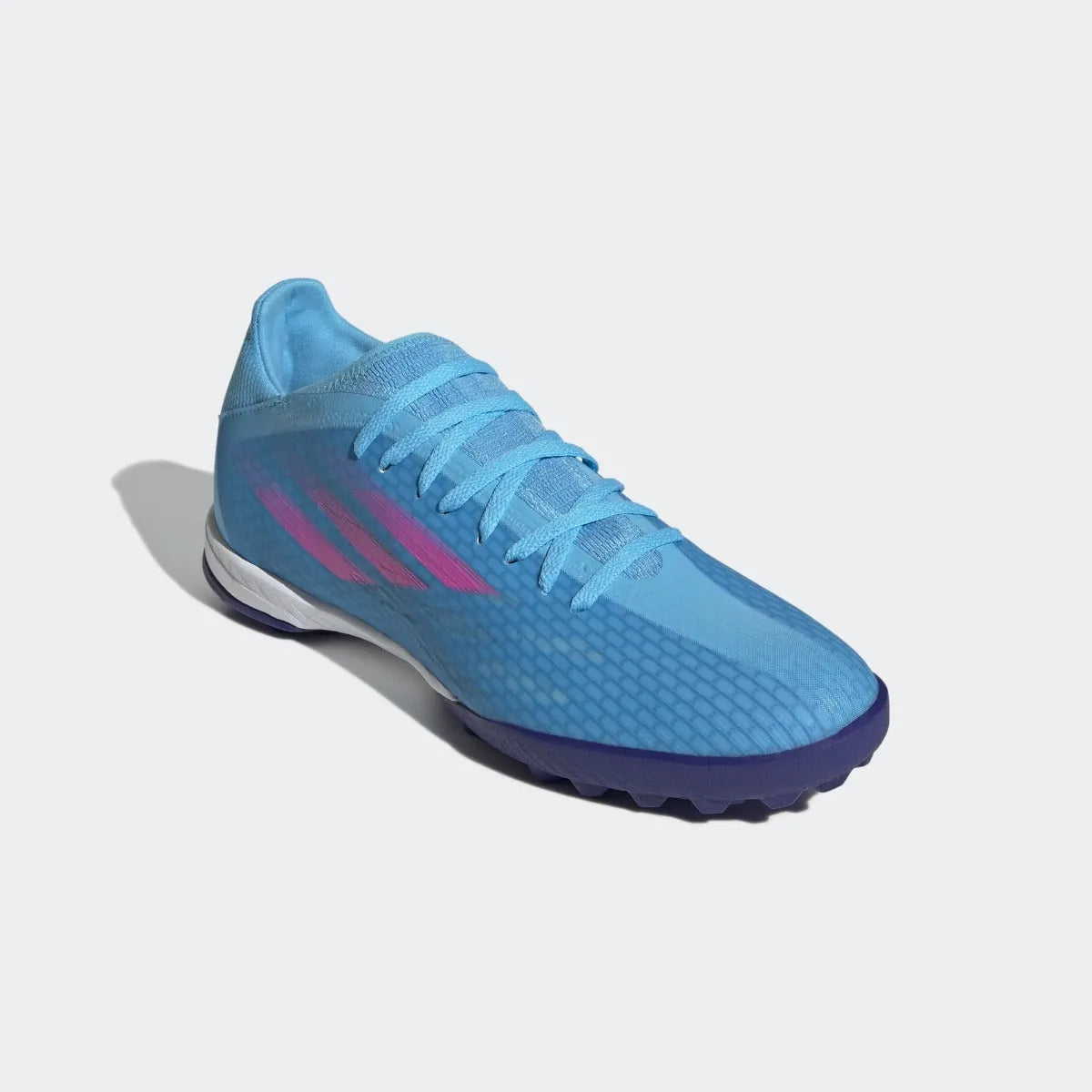 adidas X Speedflow .3 Turf - Sky Rush-Shock Pink (Diagonal 1)