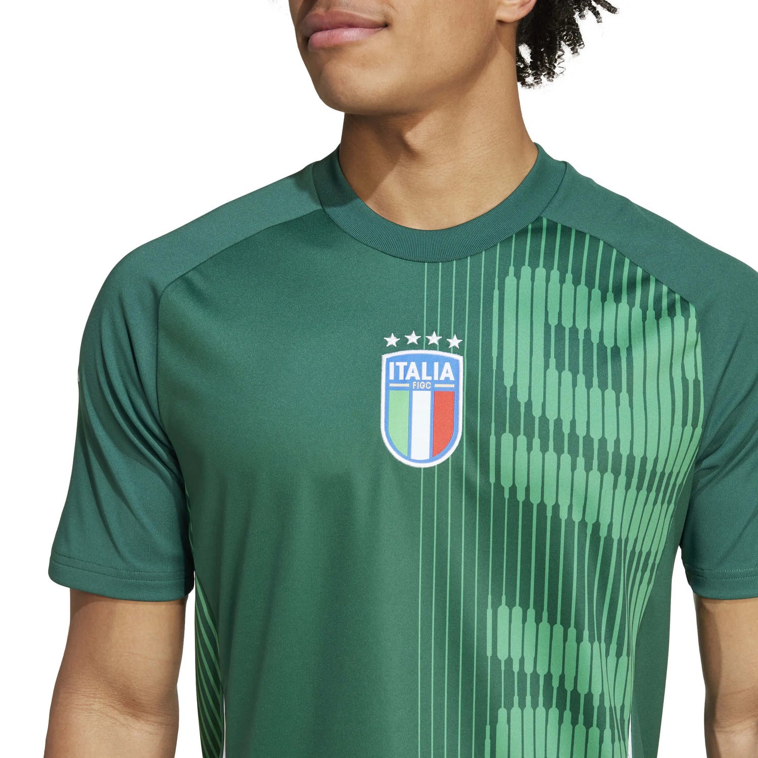 adidas 2024-25 Italy Men's Pre-Match Jersey (Detail 1)