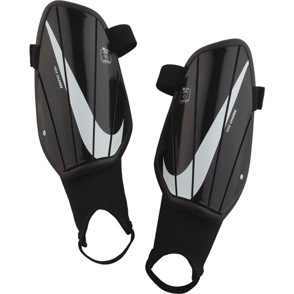 Nike Charge YOUTH Shinguards - Black-White