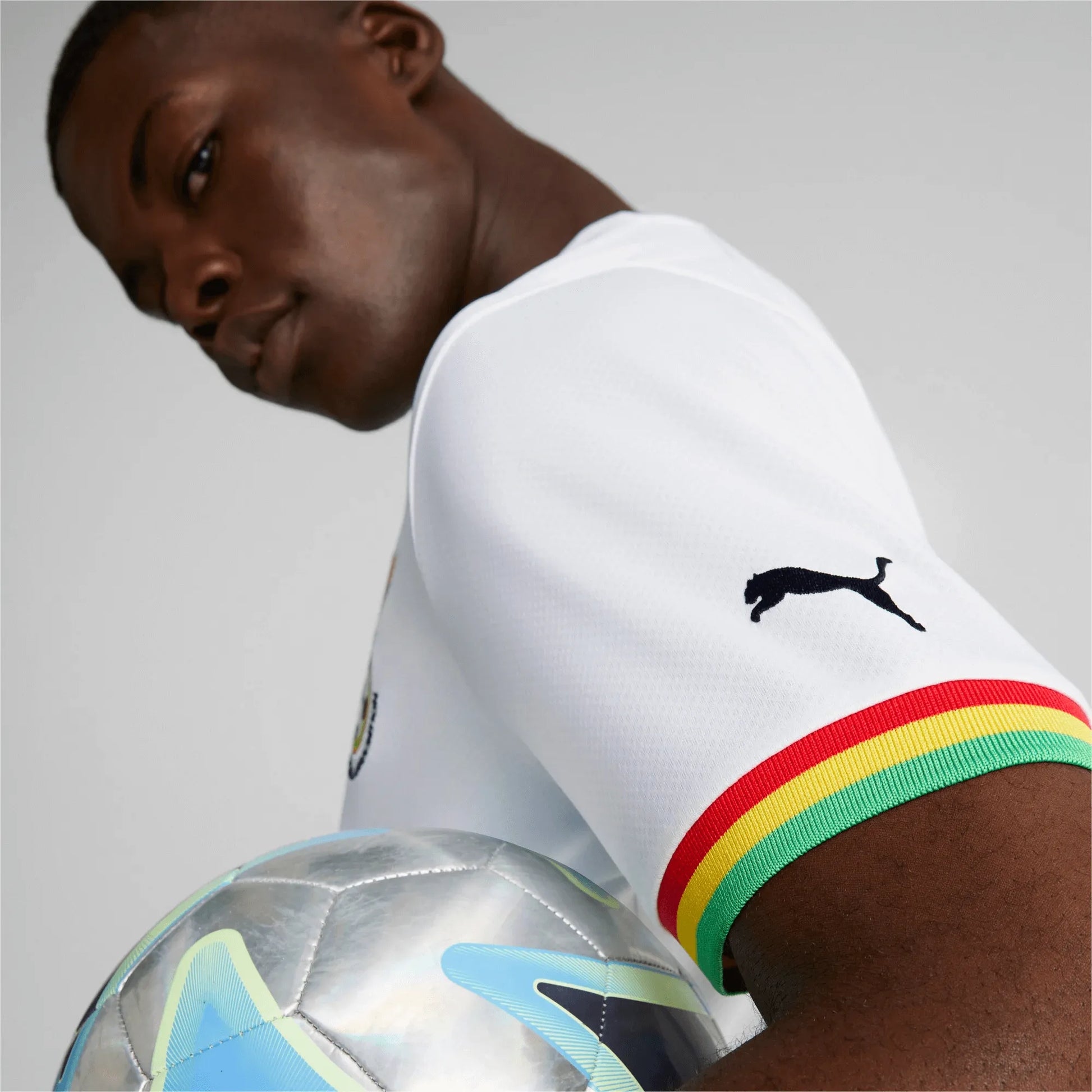 Puma 2022-23 Ghana Home Jersey - White (Detail 2)