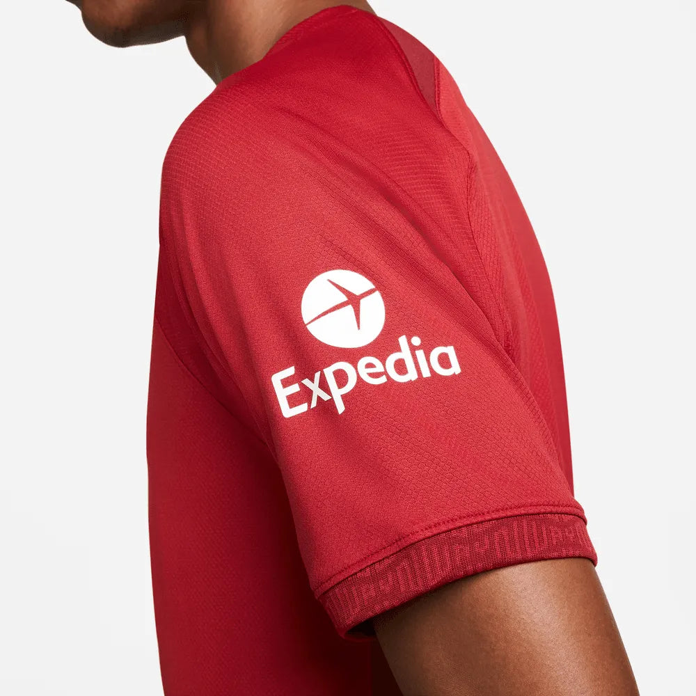 Nike 22-23 Liverpool FC Stadium Home Jersey - Red-White (Detail 3)