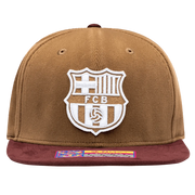 FI Collection Barcelona Cognac Snapback Hat (Front)