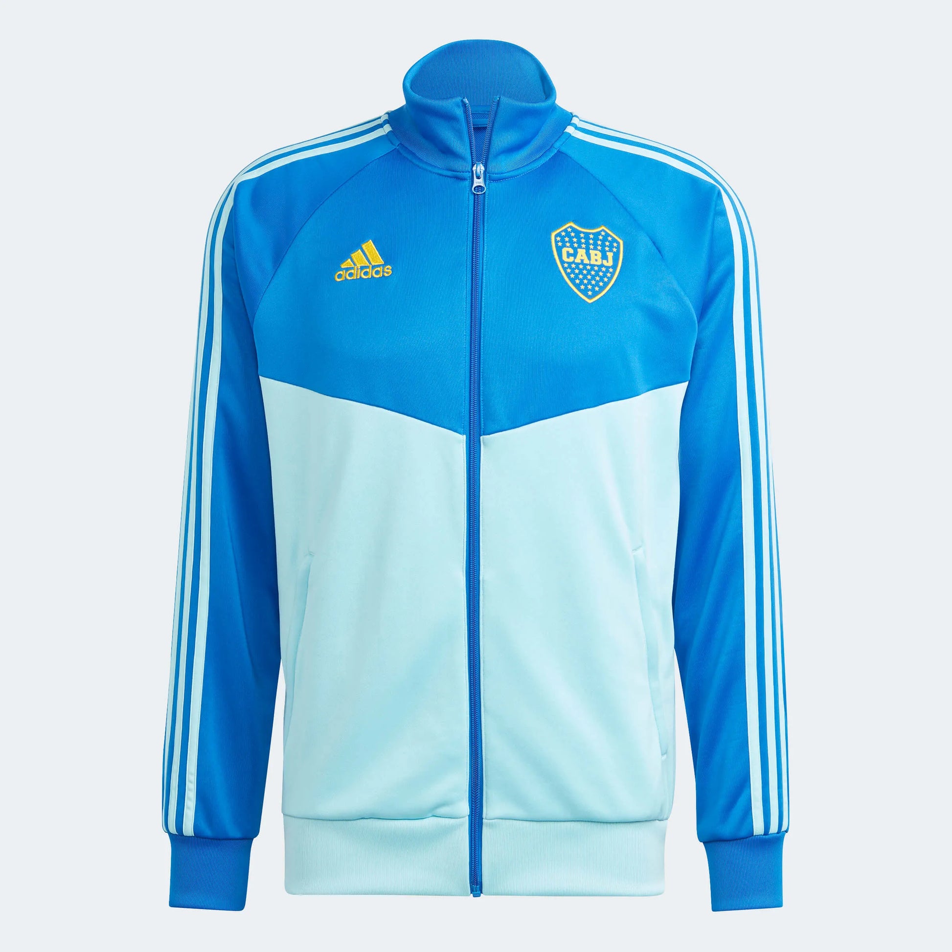 adidas 2023 Boca Juniors DNA Training Top - Blue-Light Blue (Front)