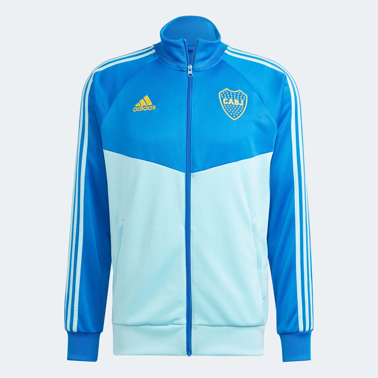adidas 2023 Boca Juniors DNA Training Top - Blue-Light Blue (Front)