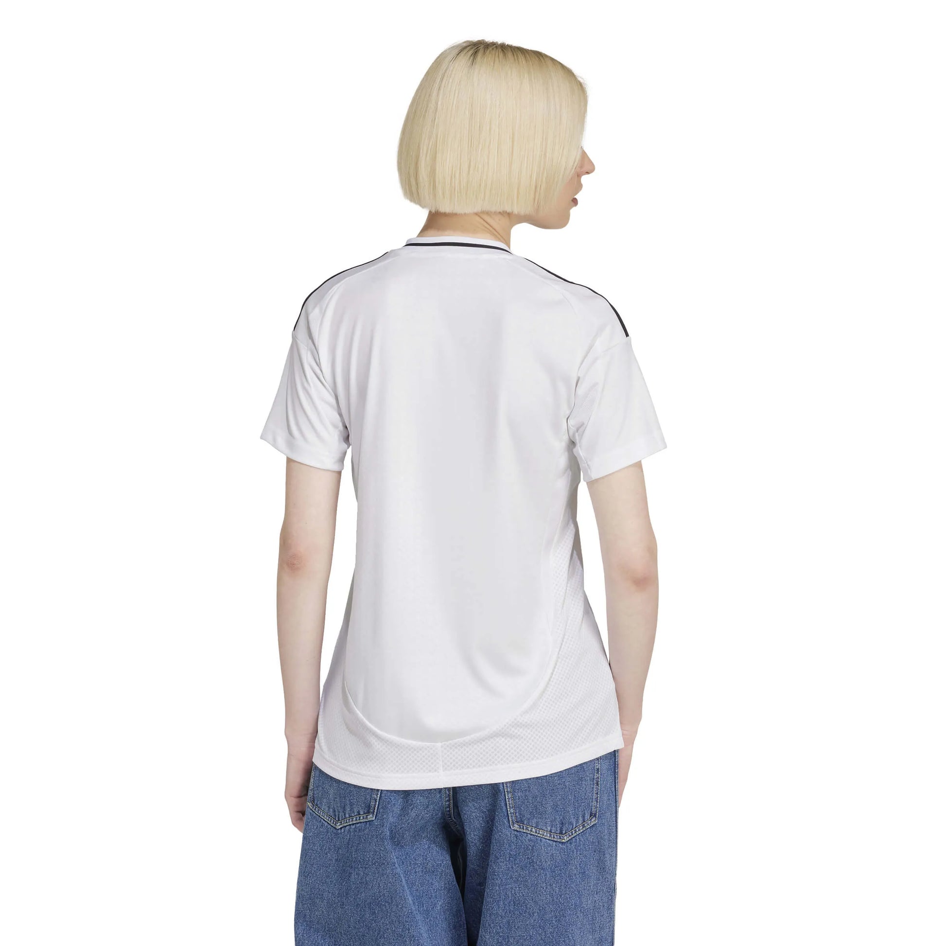 adidas 2024-25 Real Madrid Women's Stadium Home Jersey (Model - Back)