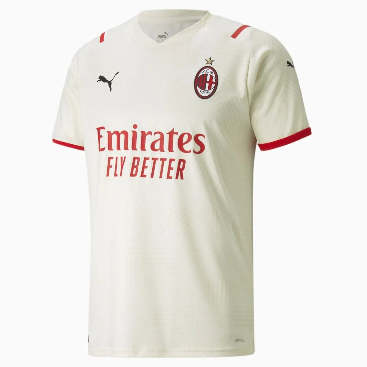 Puma 2021-22 AC Milan Away Jersey - Beige (Front)
