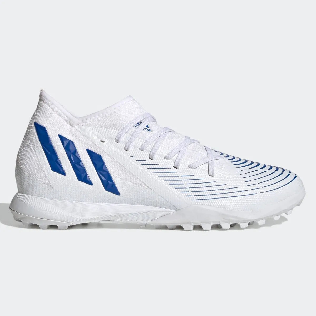 adidas Predator Edge .3 Turf - White-Hi Res Blue (Side 1)