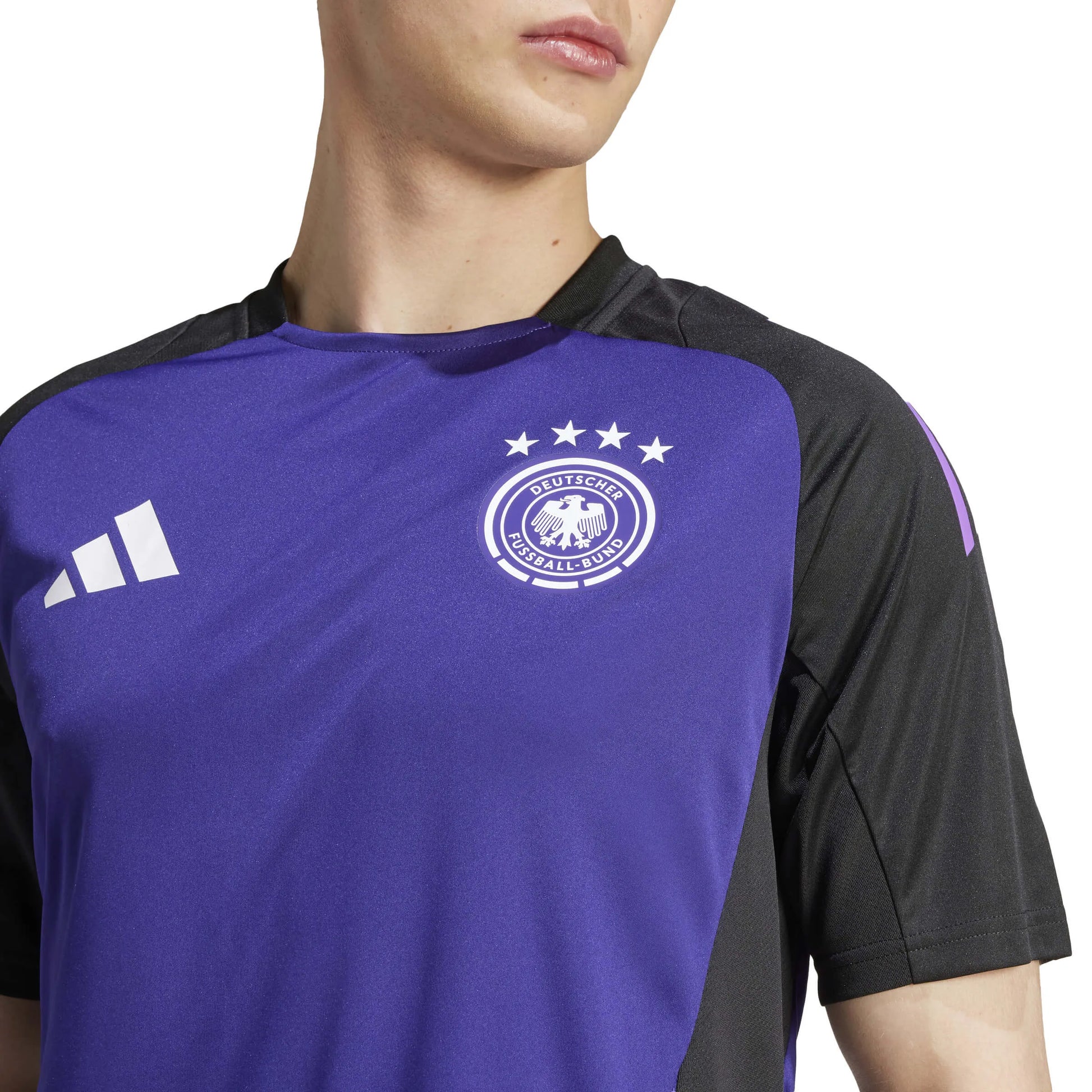 adidas 2024-25 Germany Men's Training Jersey (Detail 1)