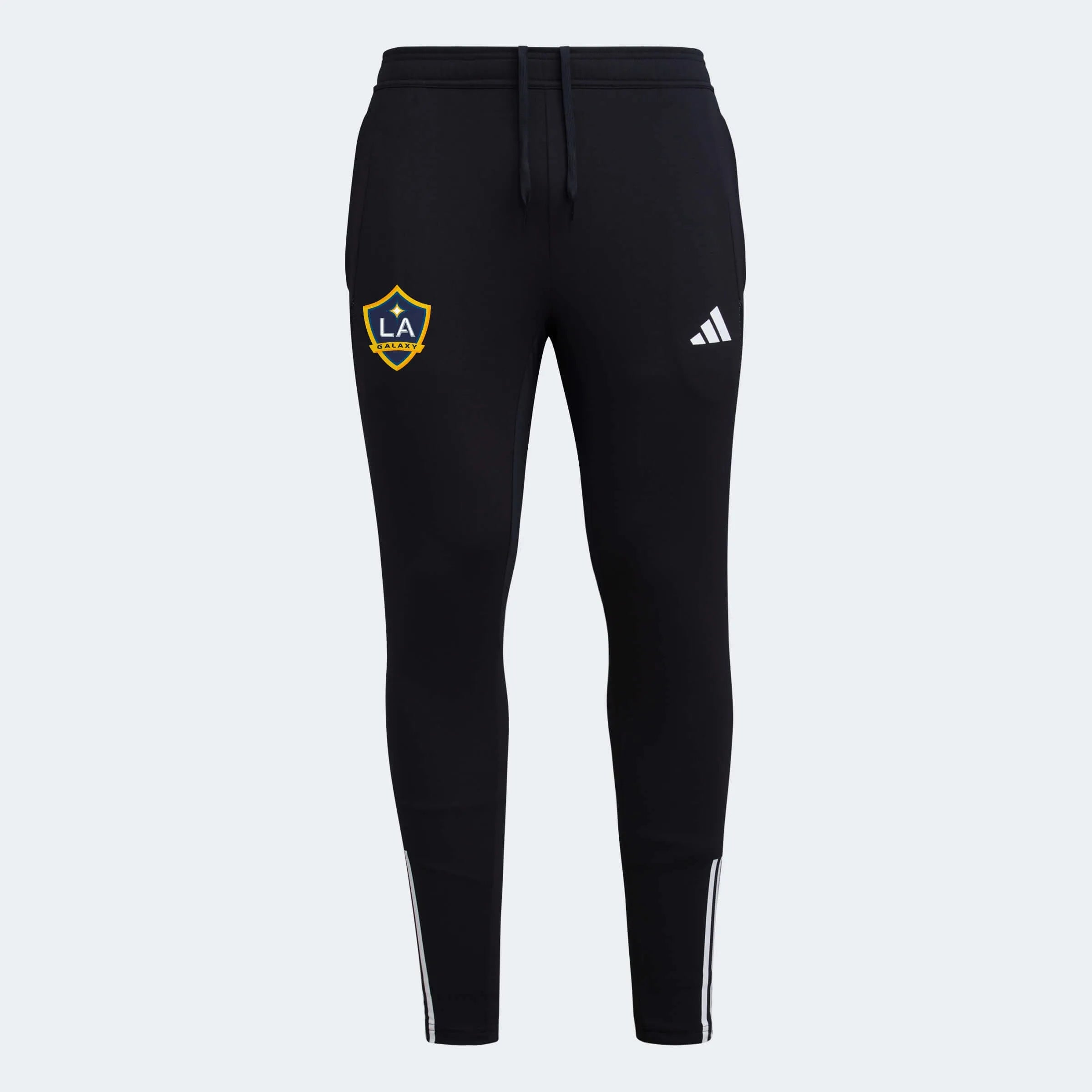 adidas 2023 LA Galaxy Tiro 23 Training Pants - Black-White (Front)
