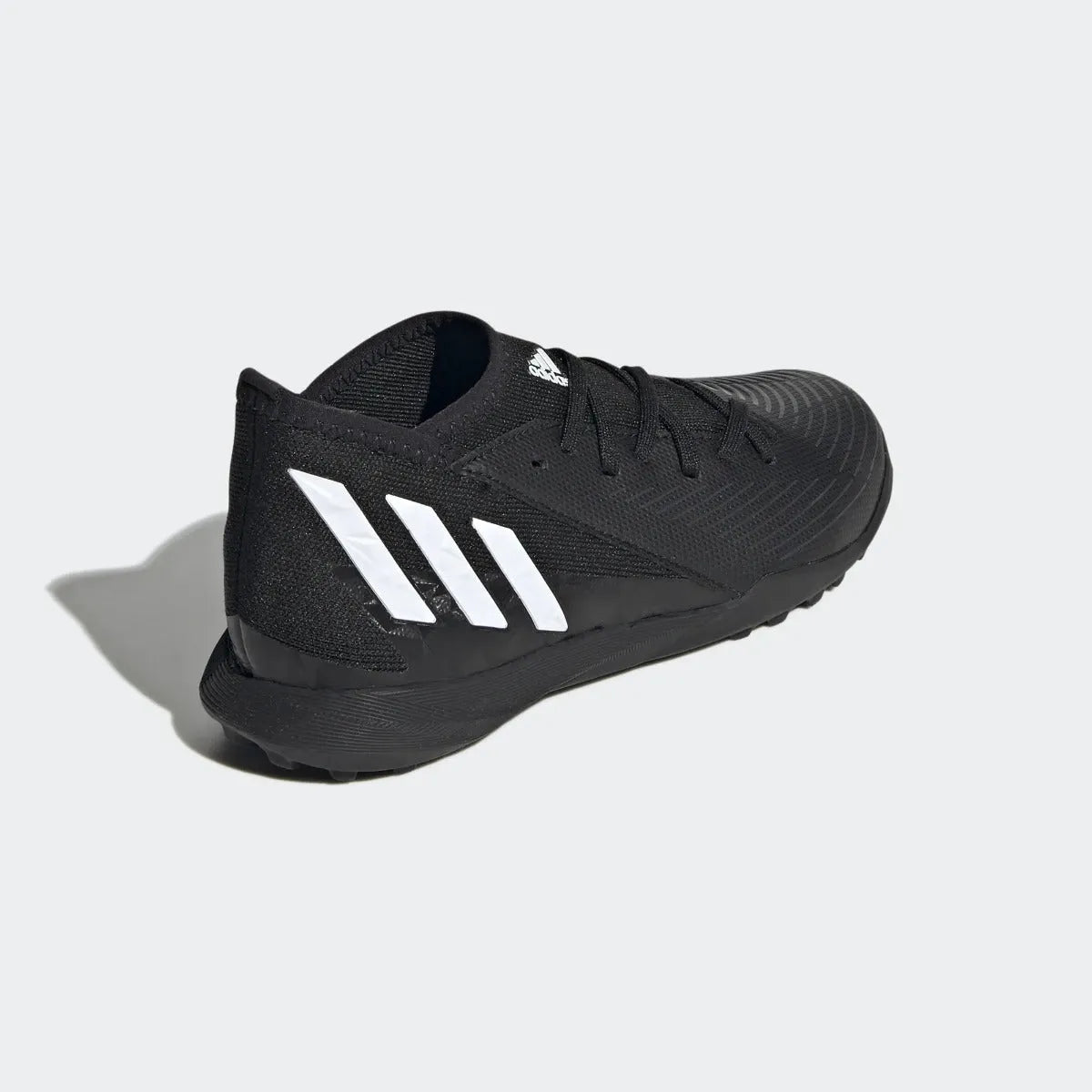 adidas Kids Predator Edge .3 Turf - Black-White (Diagonal 2)