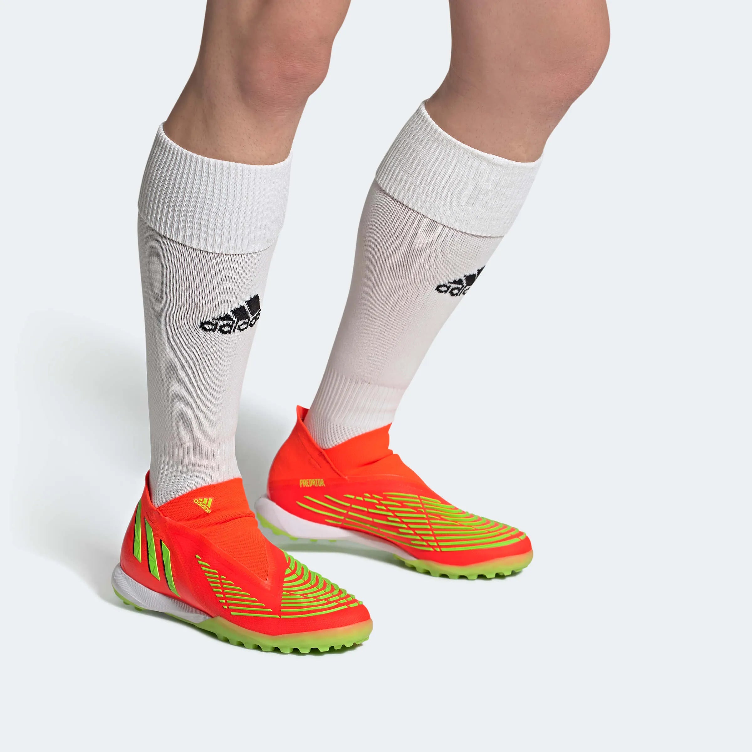 adidas Predator Edge .1 Turf - Solar Red-Solar Green
