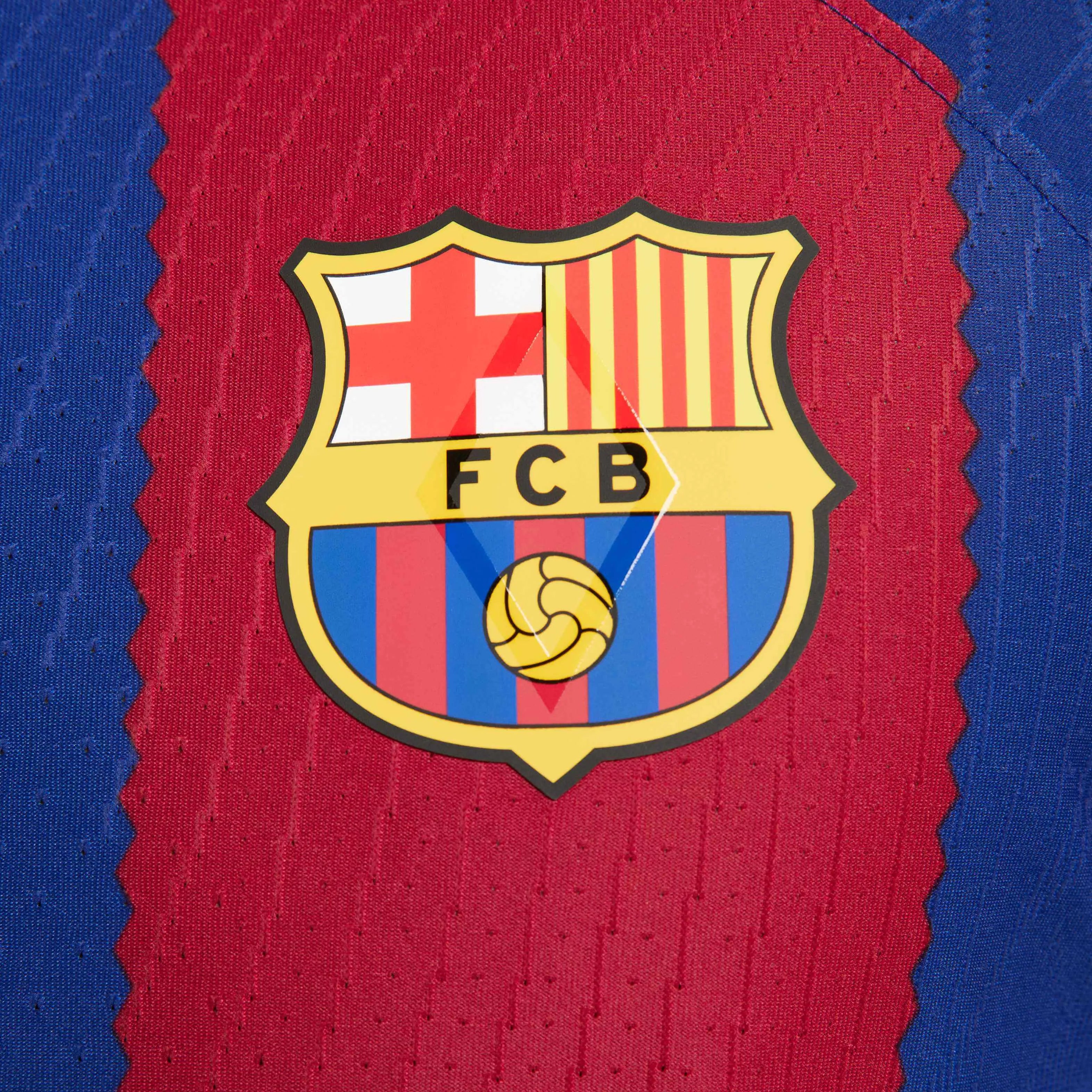 Nike 2023-24 Barcelona Men's Authentic Home Jersey (Detail 2)