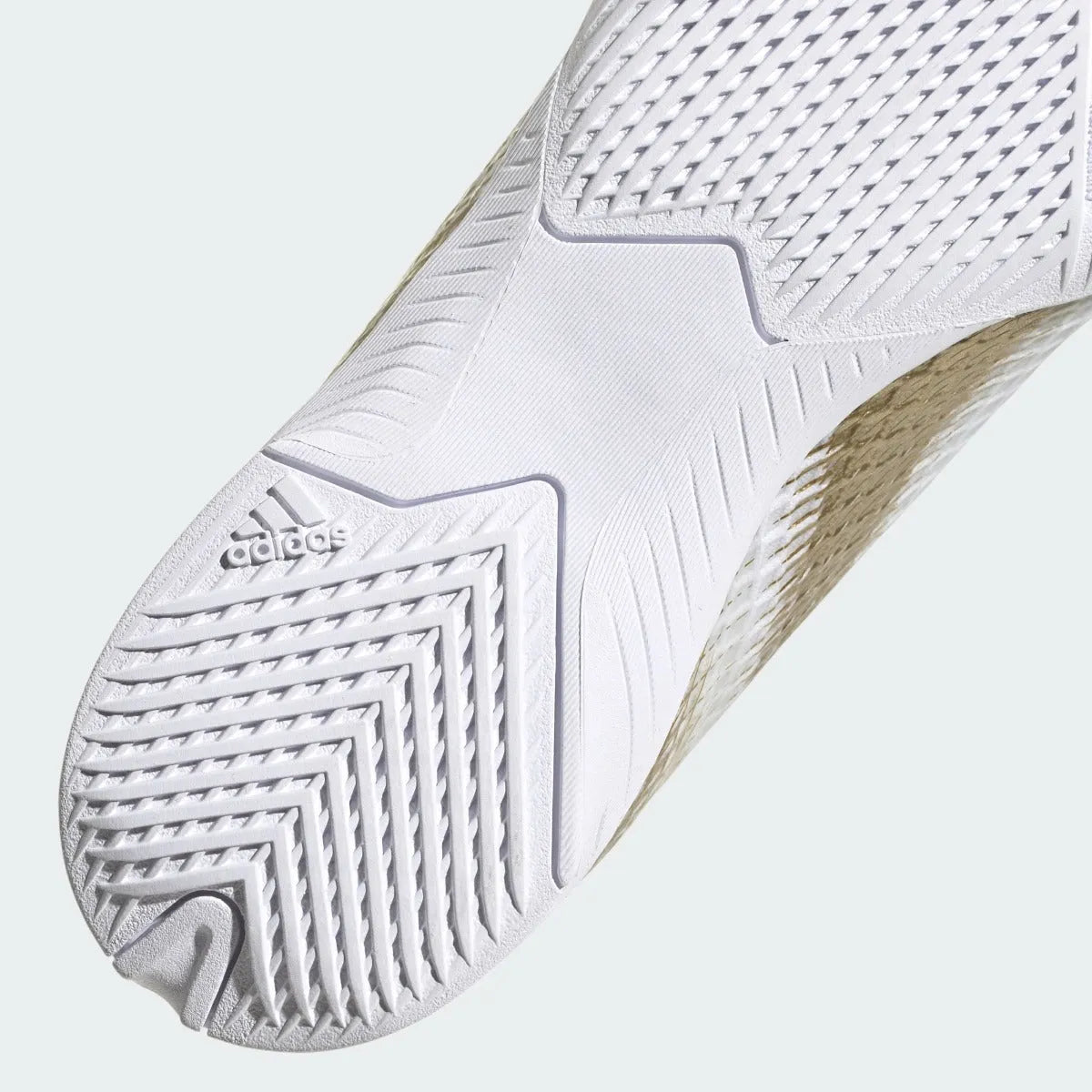 Adidas JR X Ghosted.3 IN - White-Gold