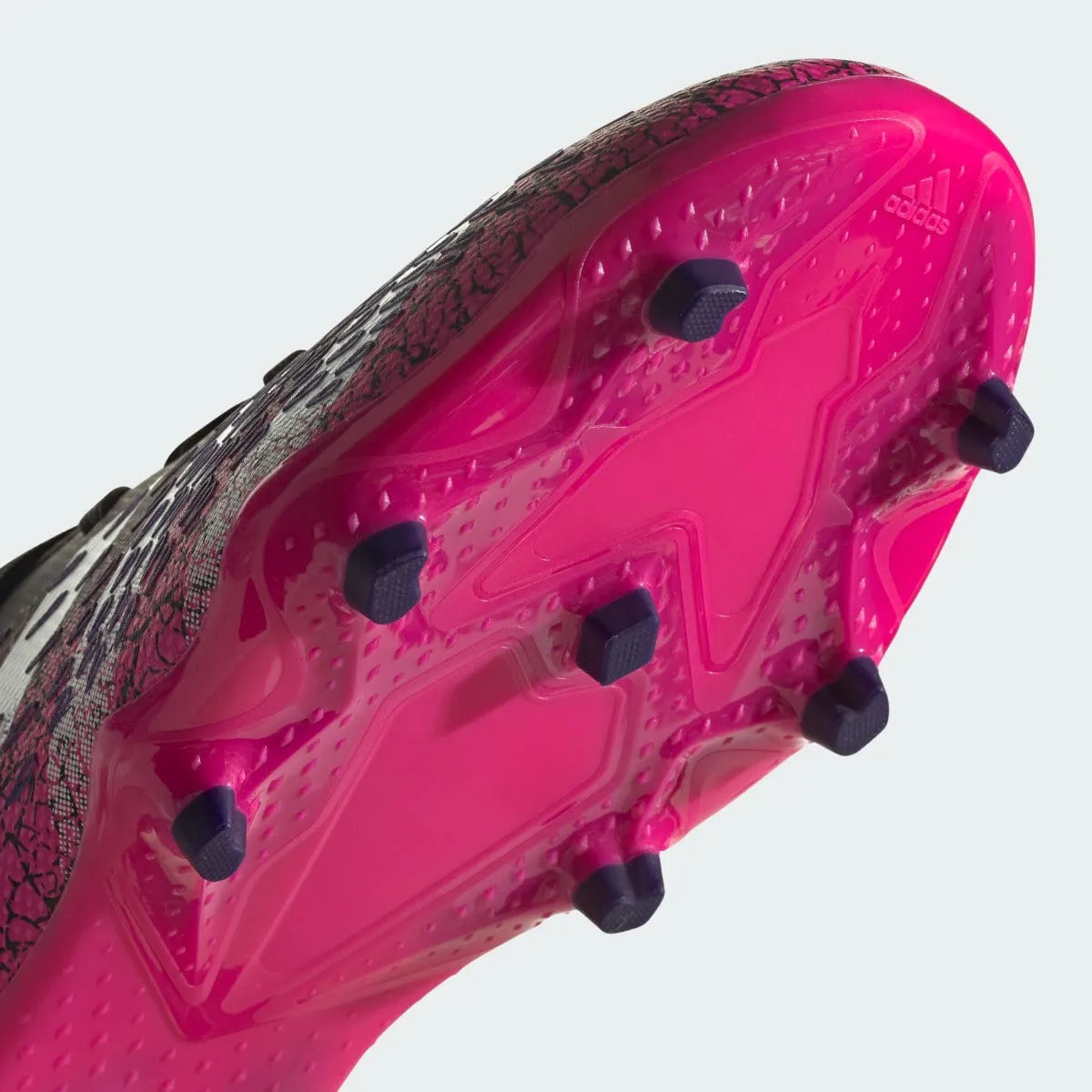 Adidas JR Predator Freak .3 FG - Black-Pink-Purple (Detail 2)