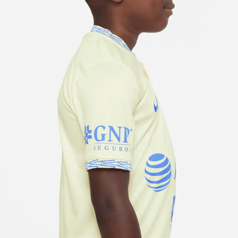 Nike 2022-23 Club America Youth Home Jersey (Detail 2)
