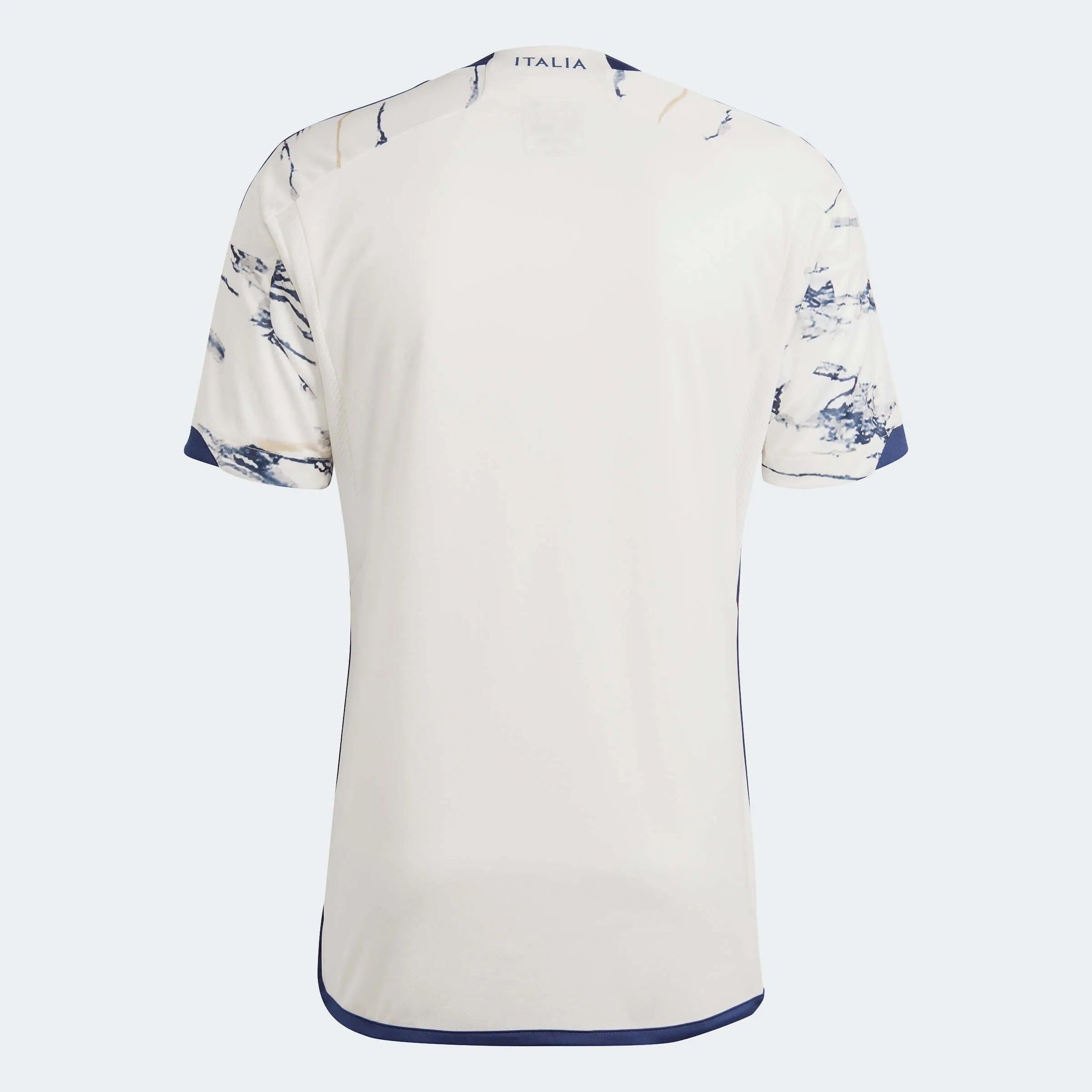 adidas 2023 Italy Away Jersey - White (Back)