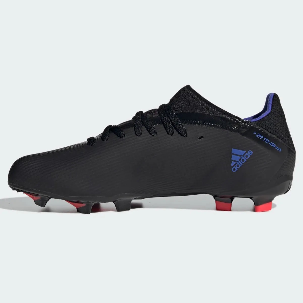 Adidas JR X Speedflow .3 FG - Black-Sonic Ink (Side 2)