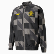 Puma 2023 Manchester City Pre-match Jacket - Iron - Black (Front)