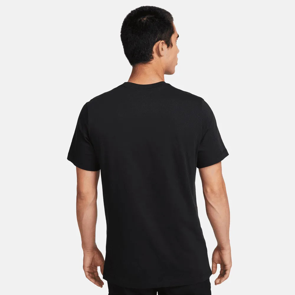 Nike 2023-24 USA Men's 4-Star Crest Tee Black - Grey (Model - Back)