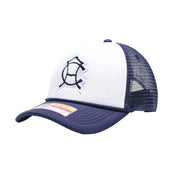 FI Collection Club America Scout Trucker Hat - White-Navy (Lateral - Side 1)