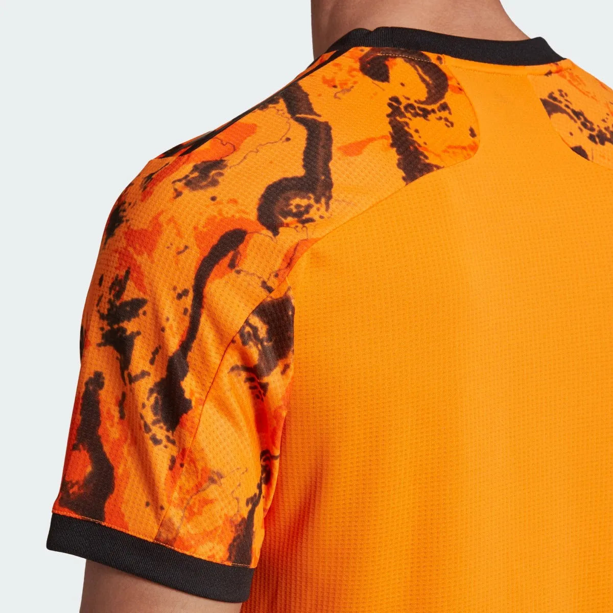 Adidas 2020-21 Juventus Authentic Third Jersey - Orange-Black