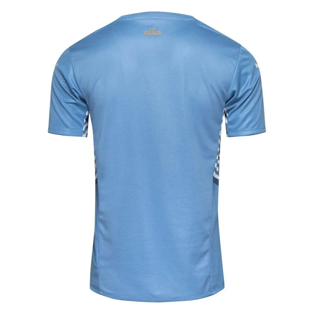 Puma 2021-22 Uruguay Home Jersey - Blue (Back)