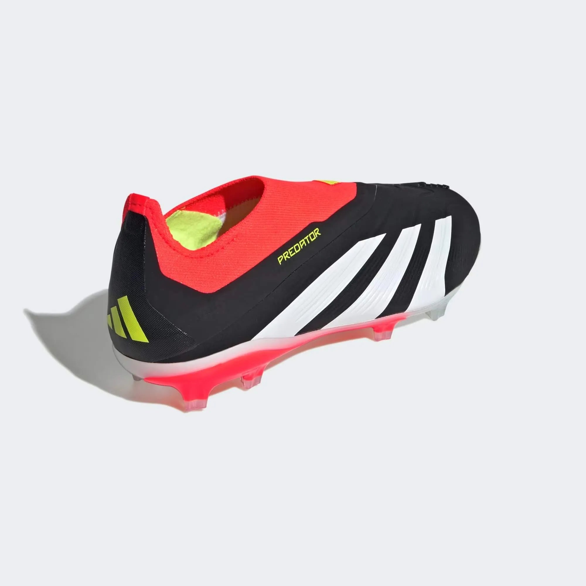 adidas Jr Predator Elite Laceless FG - Solar Energy Pack (SP24) (Lateral - Back)
