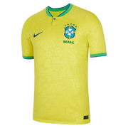 Nike 2022-23 Brazil Home Jersey - Yellow (Front)