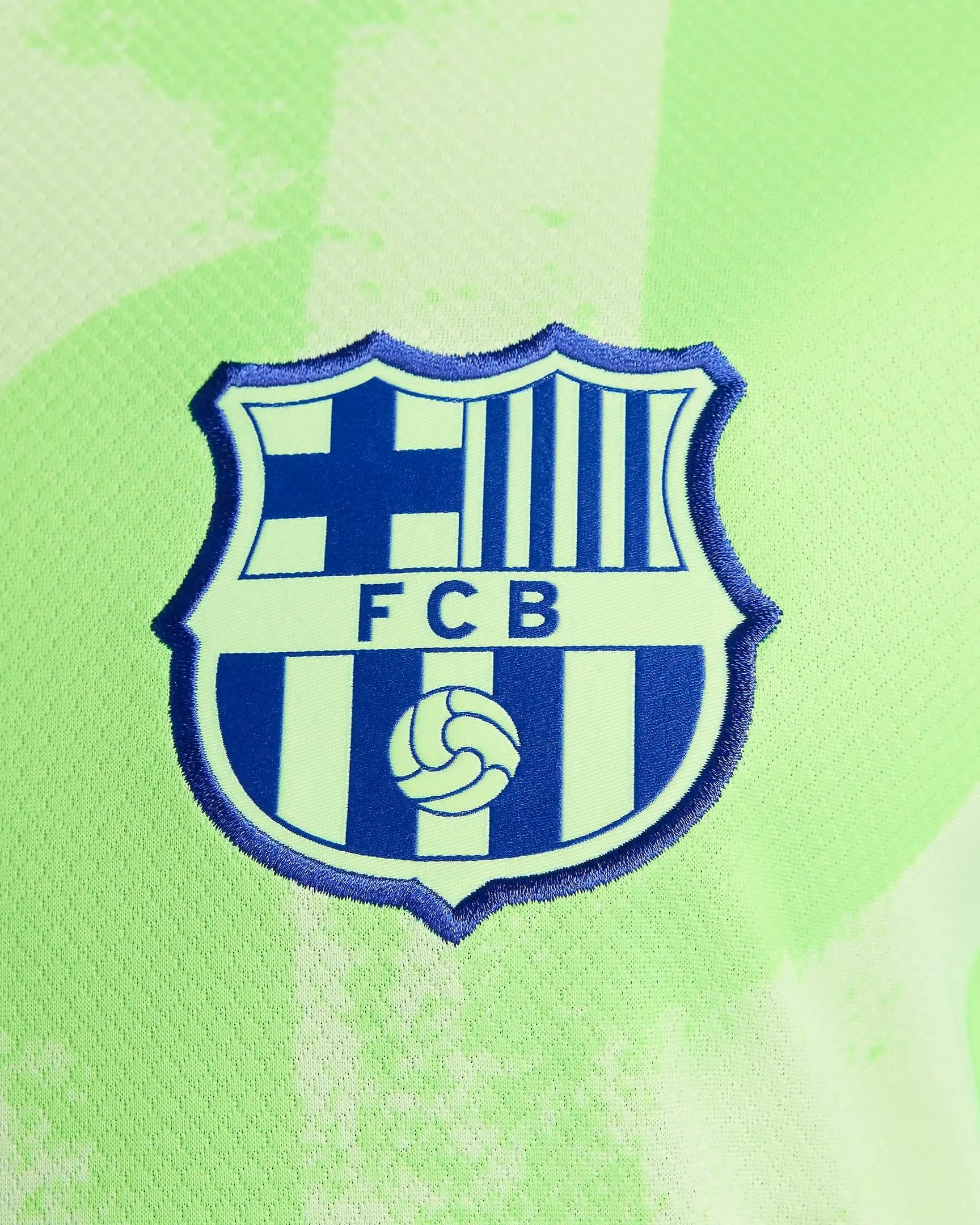 Nike 2024-25 Barcelona Men's Stadium Third Jersey (Detail 3)