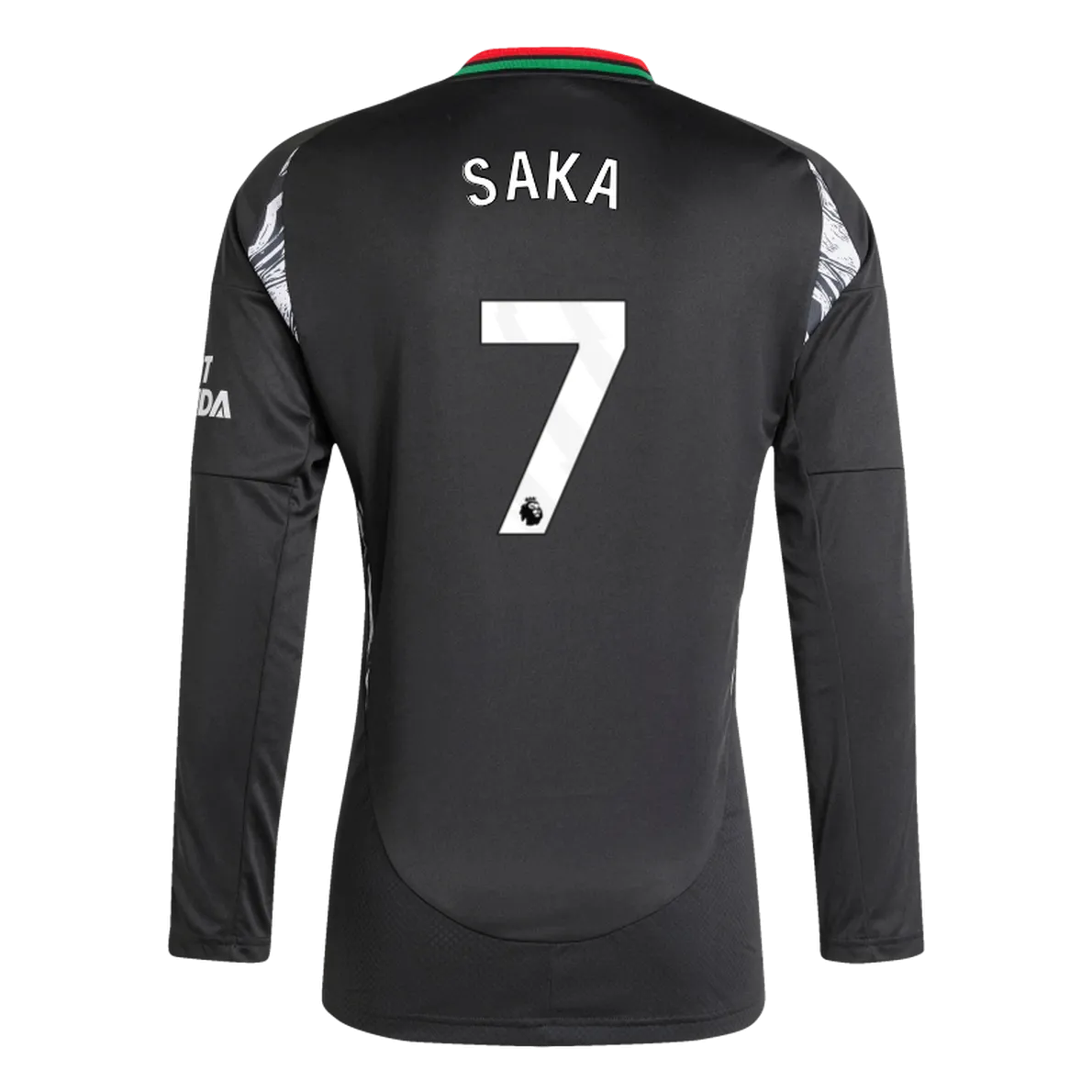 adidas 2024-25 Arsenal Men's Stadium Away Long-Sleeve Jersey (Saka)