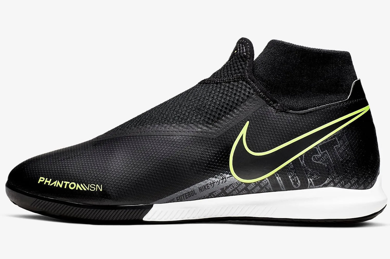 Nike Phantom Vision Academy DF IC - Black-Volt