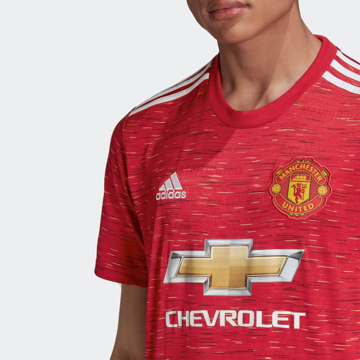 Adidas 2020-21 Manchester United Home Jersey - Red