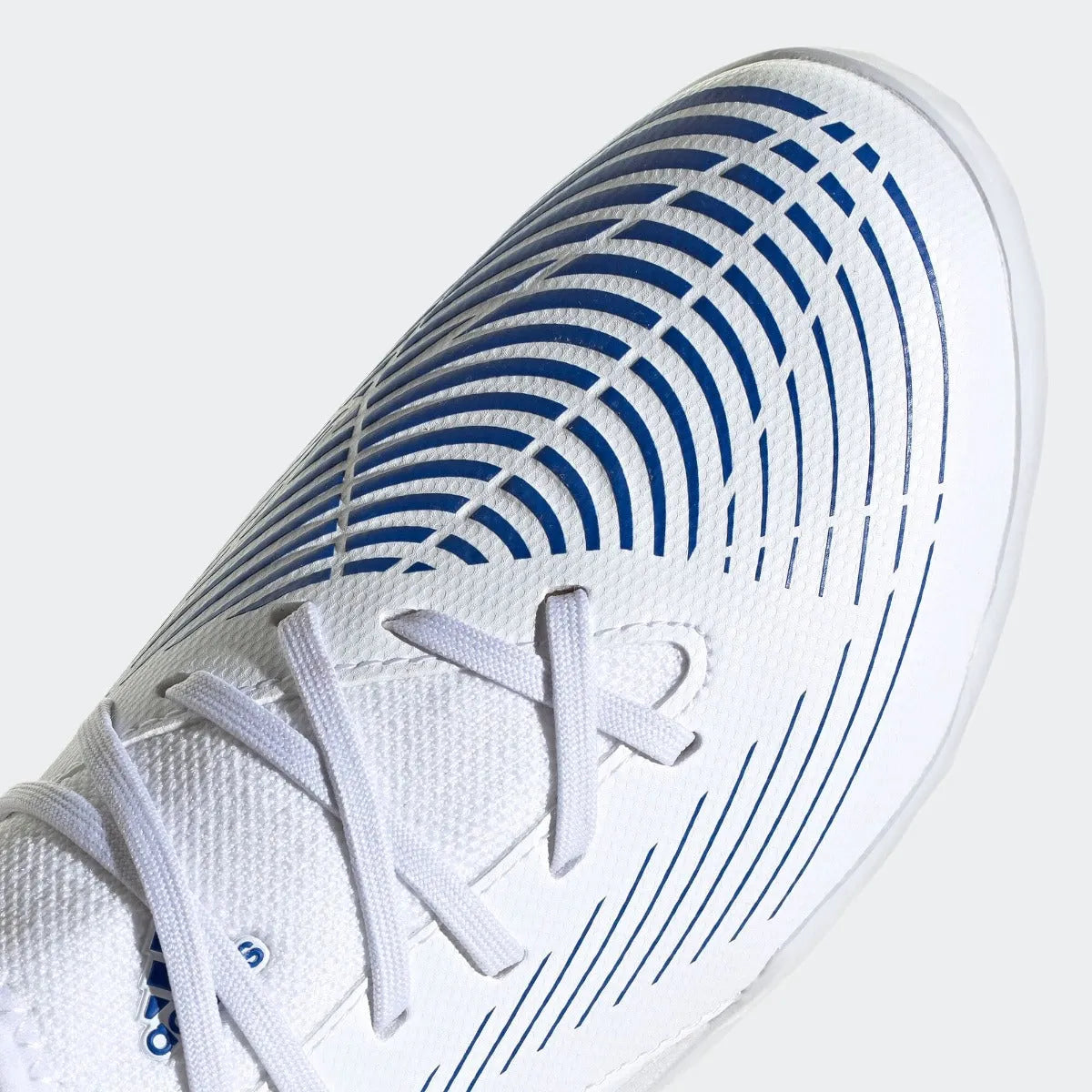 adidas JR Predator Edge .3 Turf - White-Hi Res Blue (Detail 1)