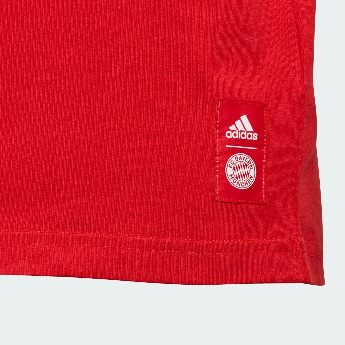 Adidas 2021-22 Bayern Munich Youth Tee - Red (Detail 3)