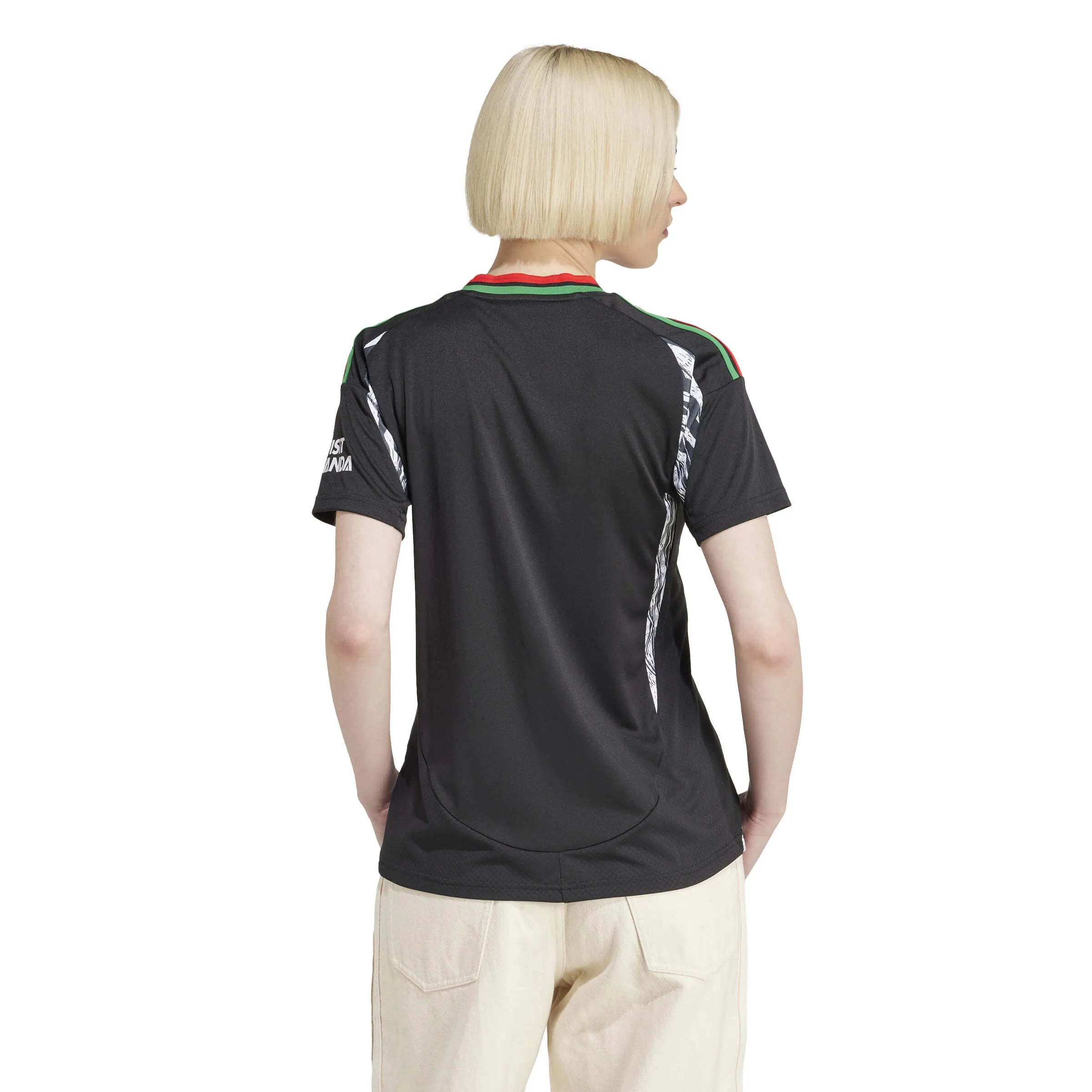 adidas 2024-25 Arsenal Women's Stadium Away Jersey (Model - Back)