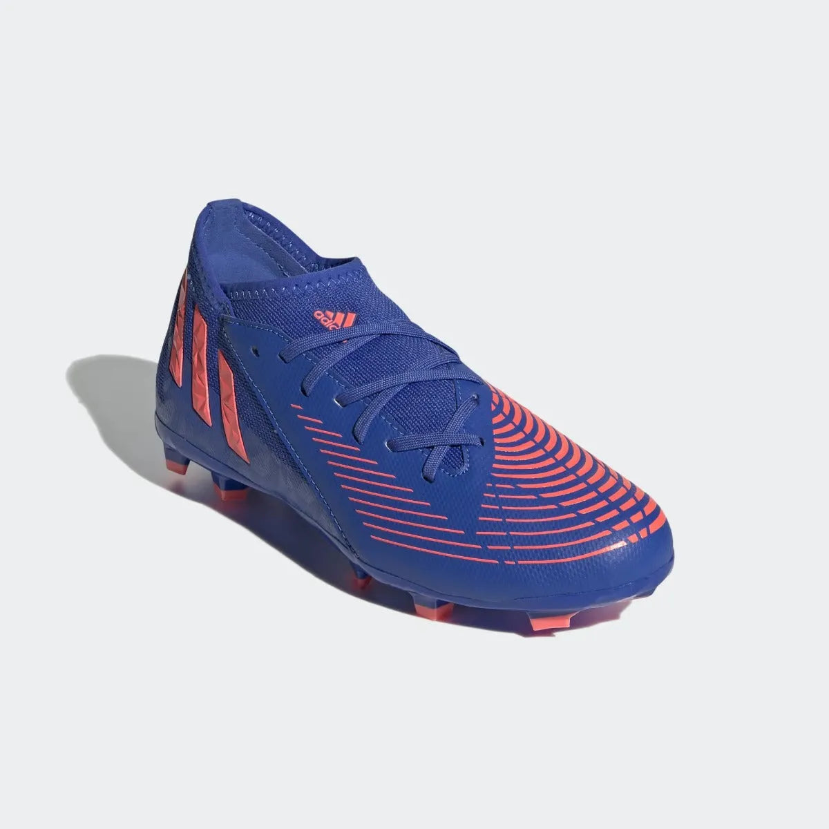 adidas JR Predator Edge .3 FG - Hi Res Blue-Turbo (Diagonal 1)