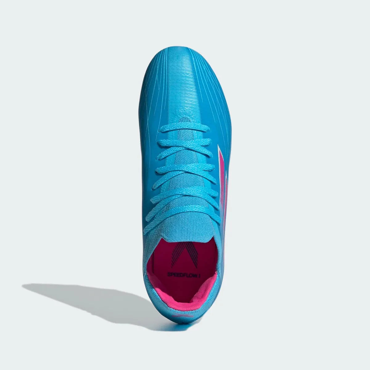 Adidas JR X Speedflow .1 FG - Sky Rush-Shock Pink (Top)