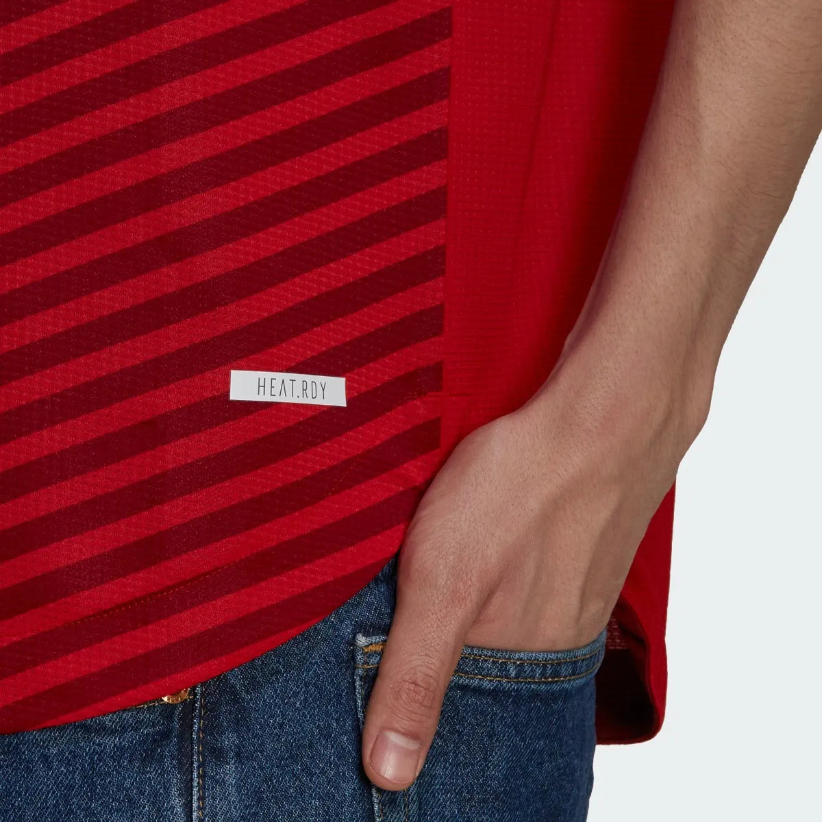 Adidas 2021-22 Bayern Munich Home Authentic Jersey - True Red (Detail 3)