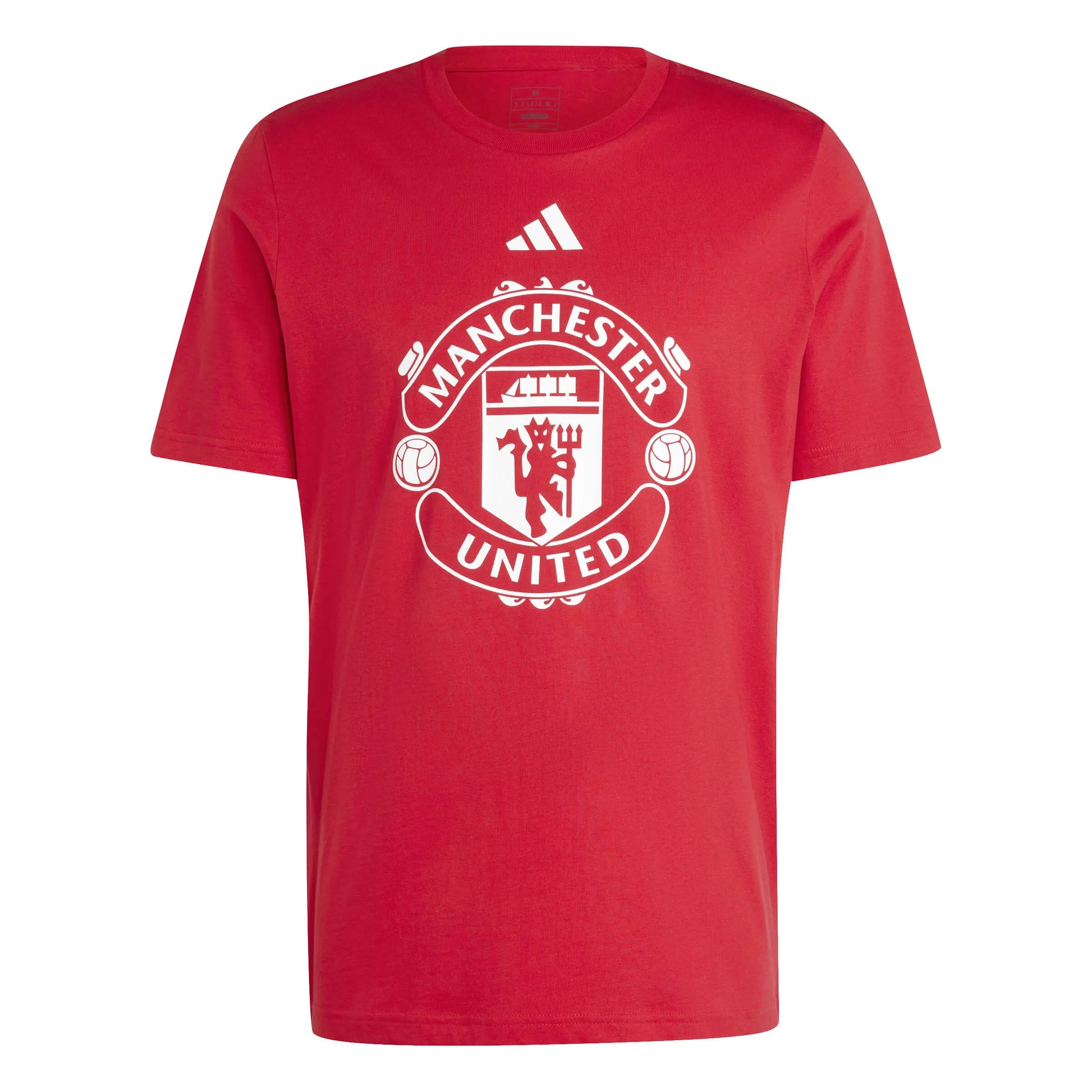 adidas 2024-25 Manchester United Men's DNA Graphic Tee (Front)
