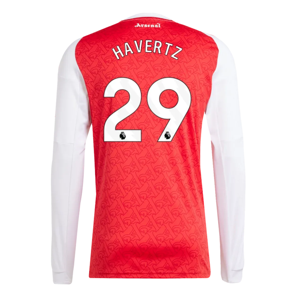 adidas 2025-26 Arsenal Men's Stadium Home Long-Sleeve Soccer Jersey (Havertz)