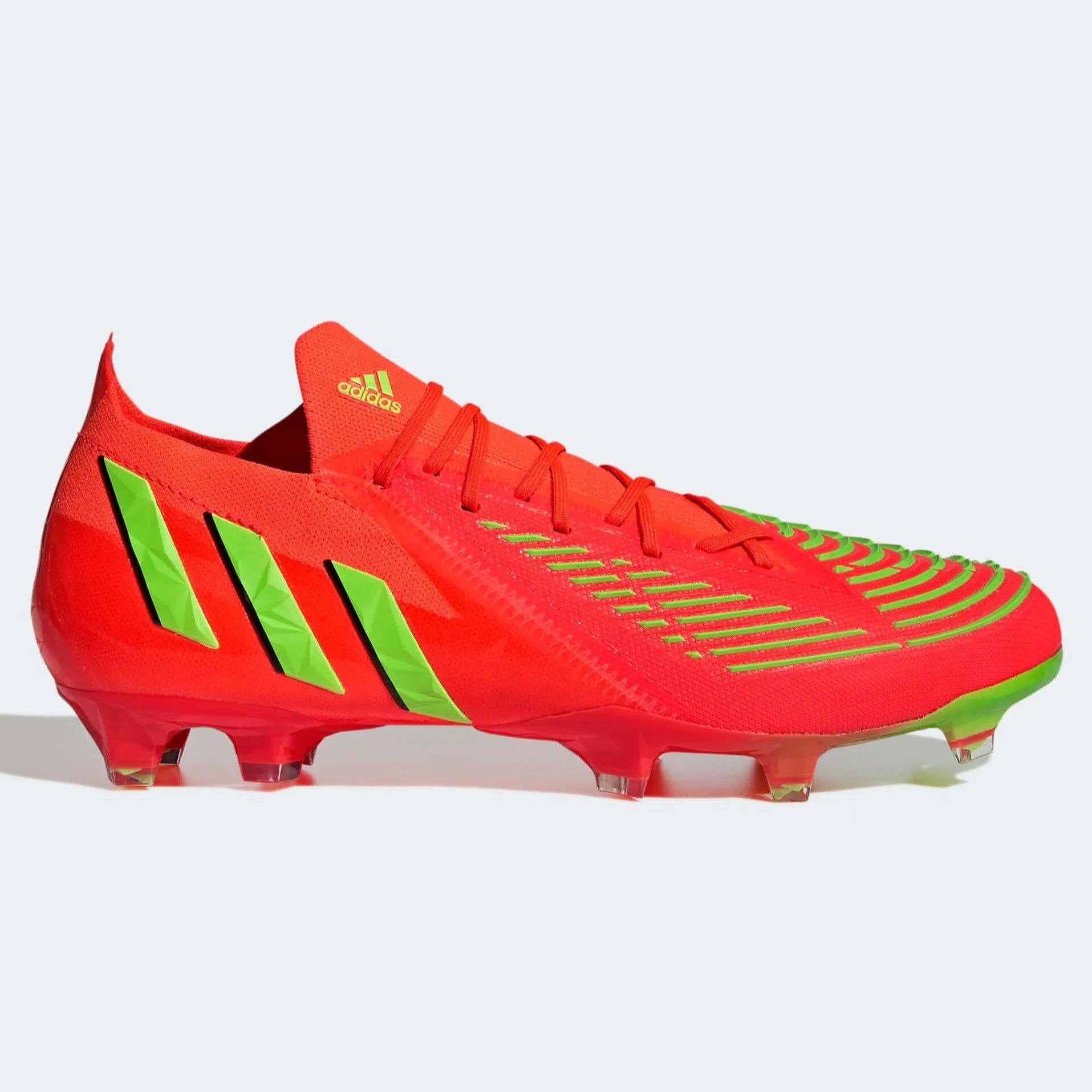 adidas Predator Edge .1 Low FG - Solar Red-Solar Green  (Side 1)