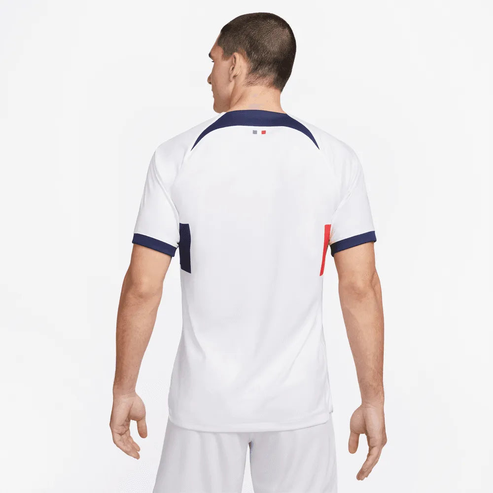 Nike 2023-24 PSG Men's Stadium Away Jersey (Model - Back)